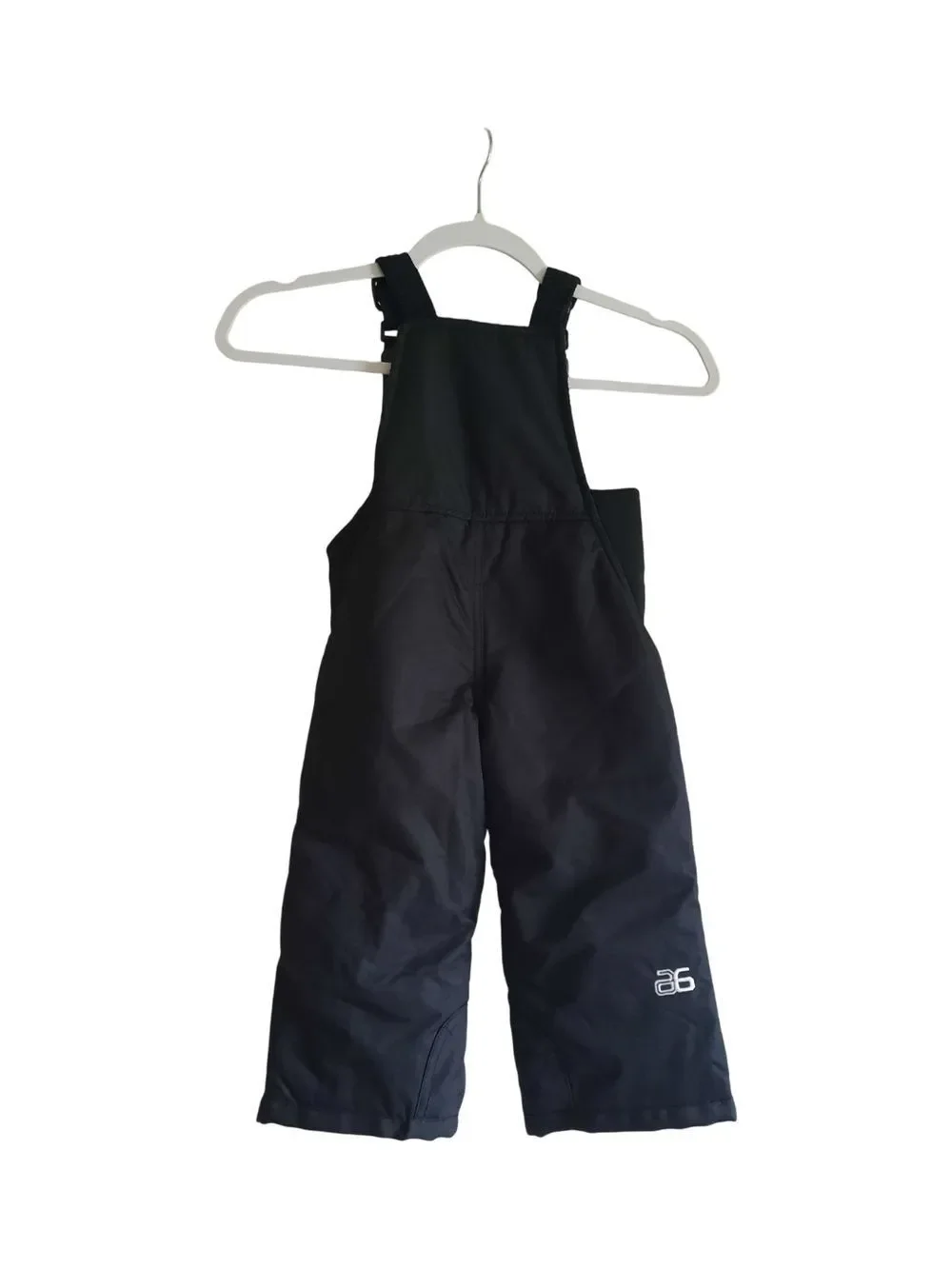Arctix Black Toddler Snow Overalls with Logo